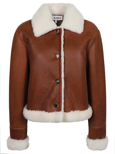 Loewe Loewe Women Shearling Leather Jacket
