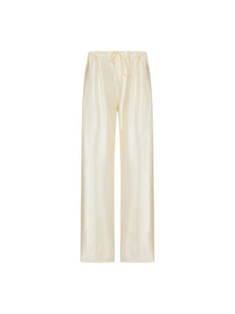 KHAITE KHAITE Rohen Cream Pants New/Authentic (Women's size:4;)