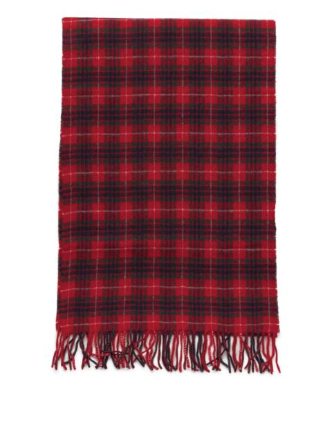 Baracuta Baracuta Wool Blend Scarf Red Men