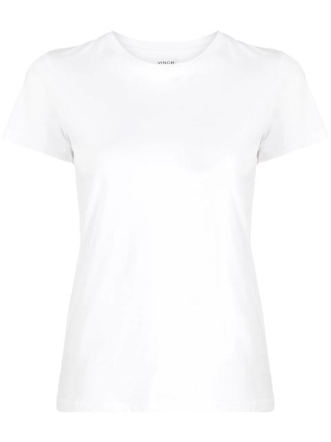 Vince Vince Round-neck Cotton T-shirt