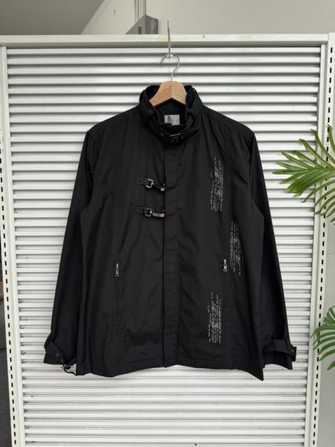 Other Designers Vintage Dawnwork Punk Skripted Zipper Jacket Goa Style