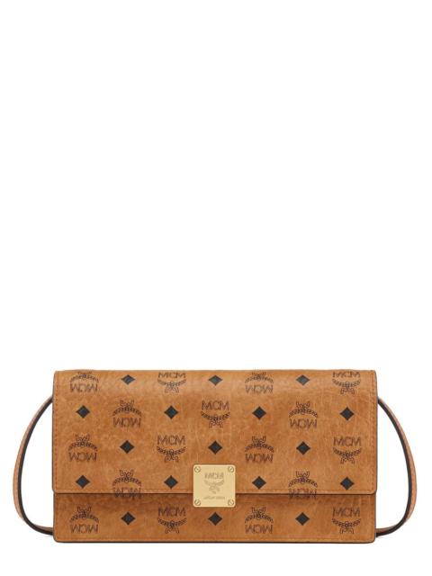 MCM Mcm Women "Aren" Wallet With Shoulder Strap