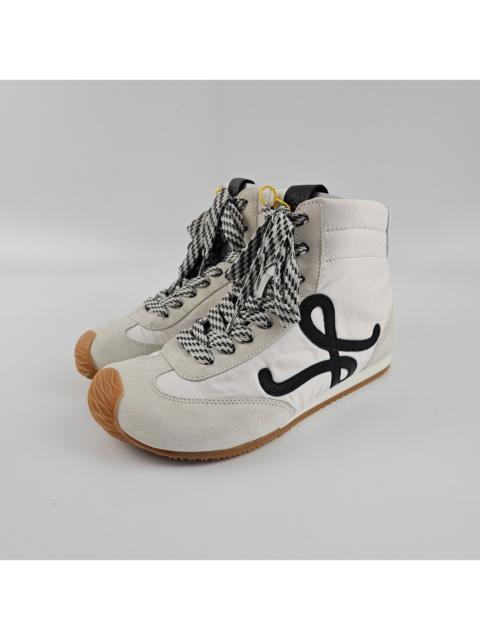 Loewe LOEWE Ballet Runner 2.0 $990 White/Black High Top Sneakers N