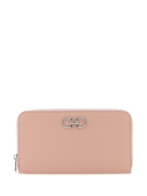 Salvatore Ferragamo Woman Pink Leather Wallet