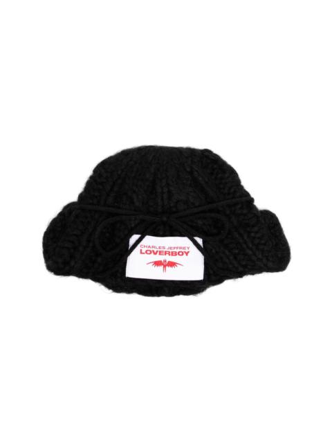 CHARLES JEFFREY LOVERBOY CHUNKY AVIATOR BEANIE