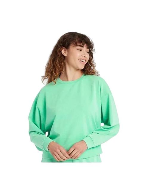 Other Designers JoyLab French Terry Pullover Jade Cream Sweatshirt XL