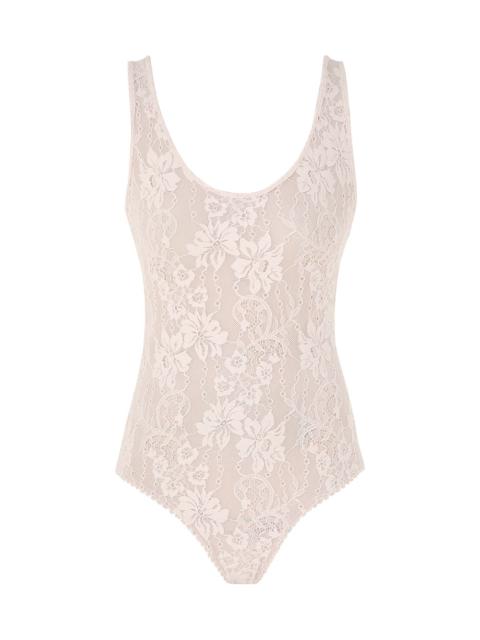 Zimmermann LACE SCOOP BODYSUIT