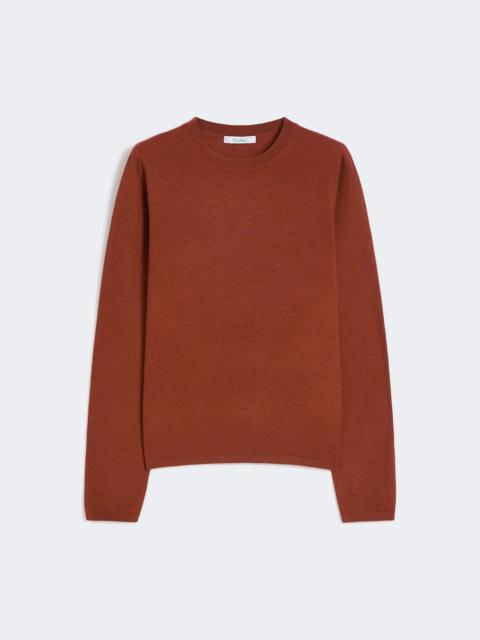 Max Mara Cashmere yarn sweater - TERRA COTTA