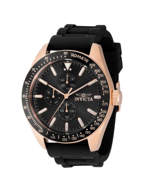 Other Designers Invicta Aviator Quartz Black Dial Men's Watch 38407