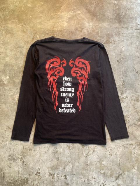 Other Designers If Six Was Nine × Japanese Brand × Le Grande Bleu (L.G.B.) - Y2k Bullet Noise Tribal Long Sleeve