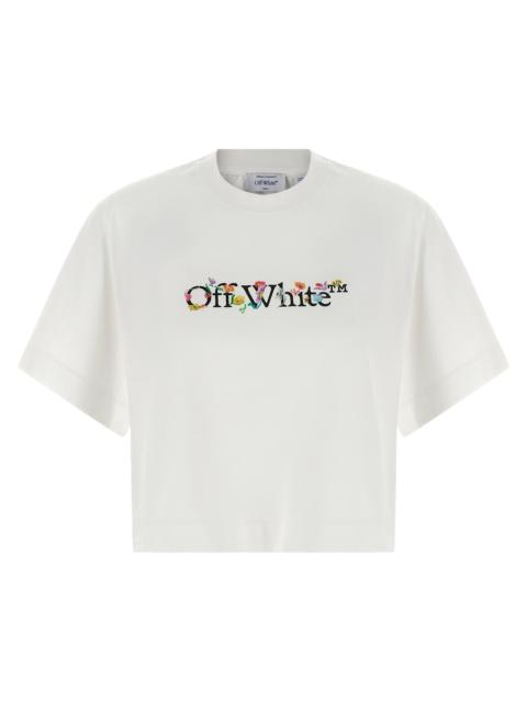 Off-White Off-White Women 'Bookish Glowing Flower' T-Shirt