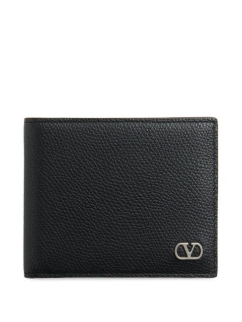 Valentino Valentino Garavani Men Vlogo Signature Leather Wallet