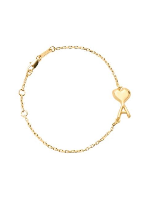 AMI Paris AMI DE COEUR BRACELET WITH LOGO