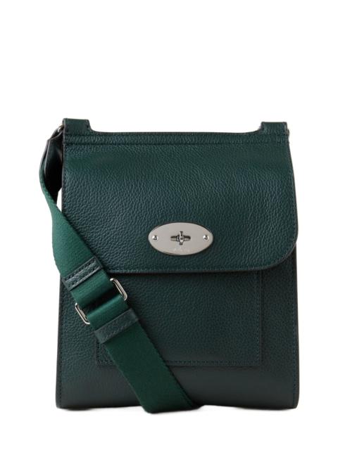 Mulberry Mulberry Small Antony Leather Crossbody Bag in Mulberry Green at Nordstrom