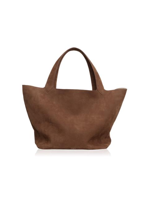 Alaïa Nubuck Tote Bag brown