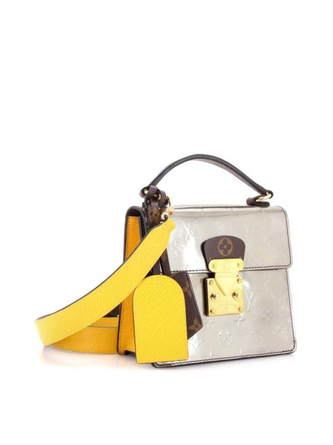 Louis Vuitton Louis Vuitton Silver Monogram Canvas & Epi Leather Spring Street NM (Authentic
Pre-Loved)
