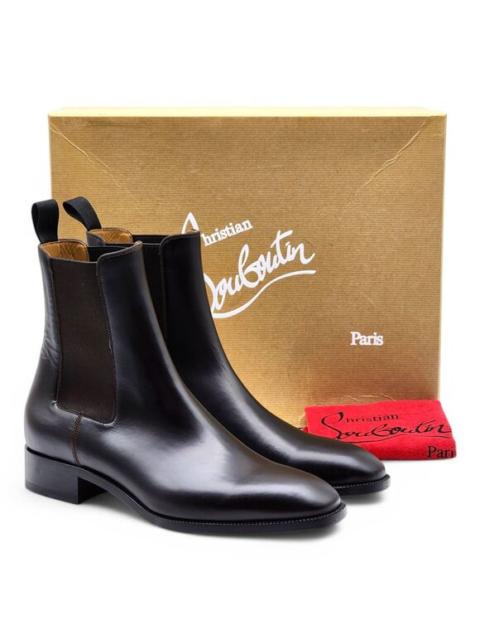 Christian Louboutin Christian Louboutin Samson Calf Leather Boots - Black - EU 41 / US 8 $1395