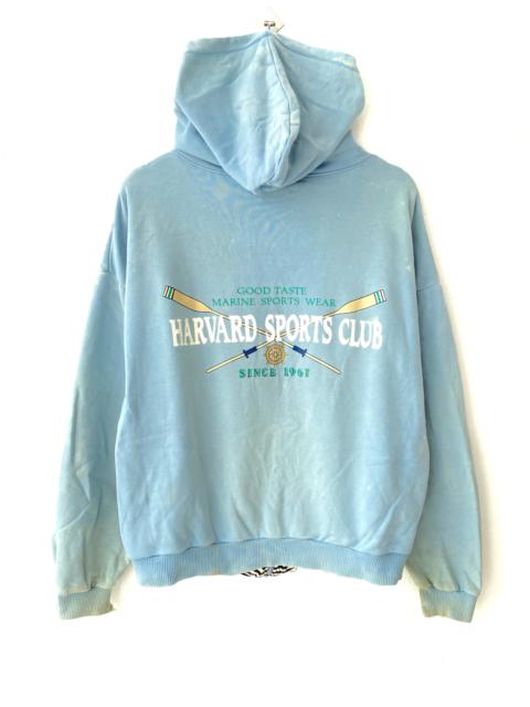 Other Designers Vintage - Vintage Distressed Havard Sports Club Zip Ups Hoodies