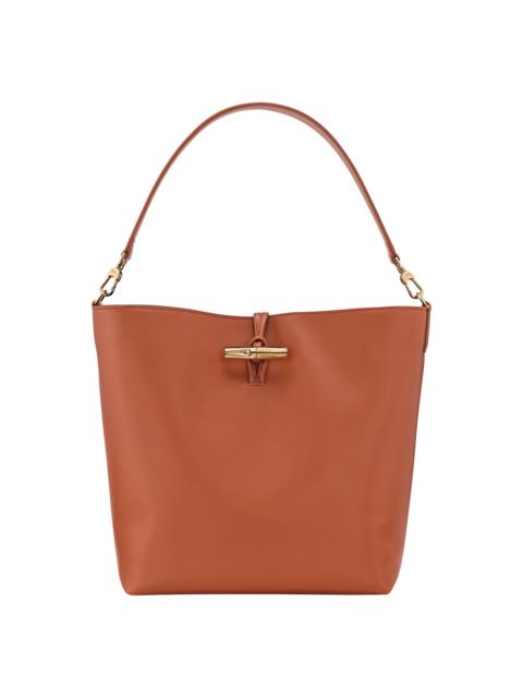 Longchamp Le Roseau Hobo bag Bark - Leather