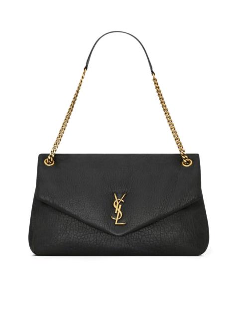 SAINT LAURENT Saint Laurent Women Calypso Large Bag In Natural Grain Lambskin