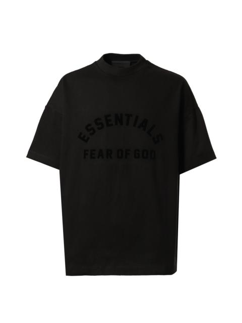 ESSENTIALS CREWNECK T-SHIRT / JET BLACK