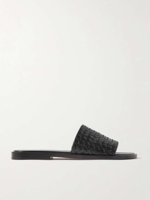 Intrecciato Leather Sandals