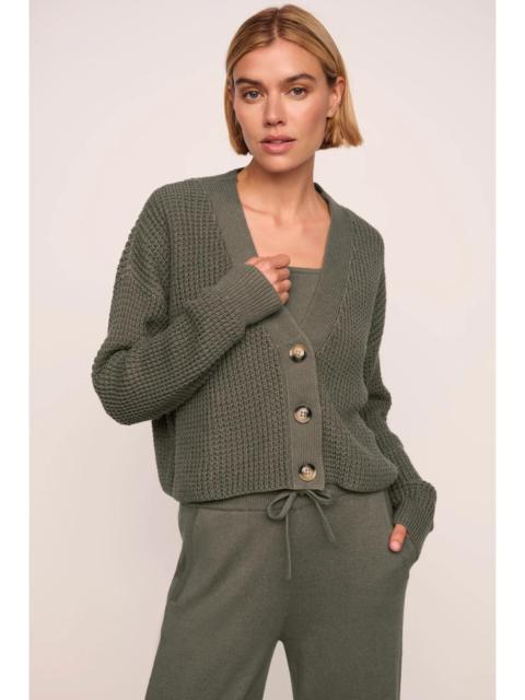 eberjey Recycled Sweater Cropped Cardigan