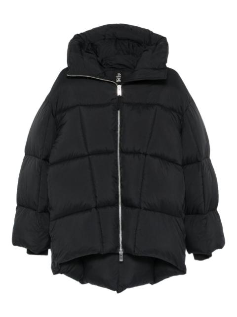 thom/krom quilted high-neck jacket
