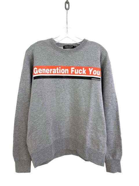 UNDERCOVER Generation Fuck You Sweater