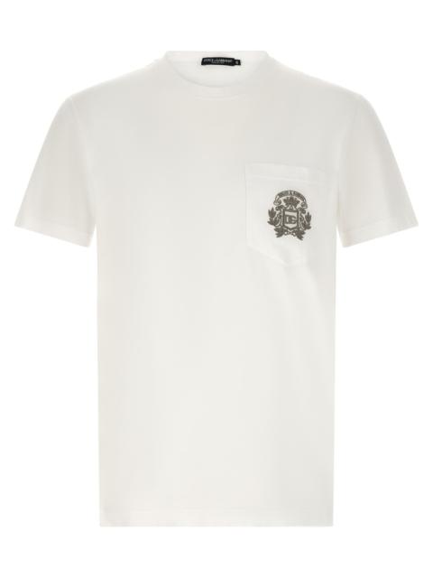 Dolce & Gabbana Dolce & Gabbana Men 'Dg' Embroidered T-Shirt