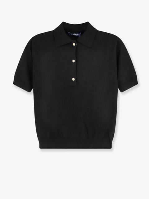 'S Max Mara 'S Max Mara Smmpomposa Polo Shirt Black