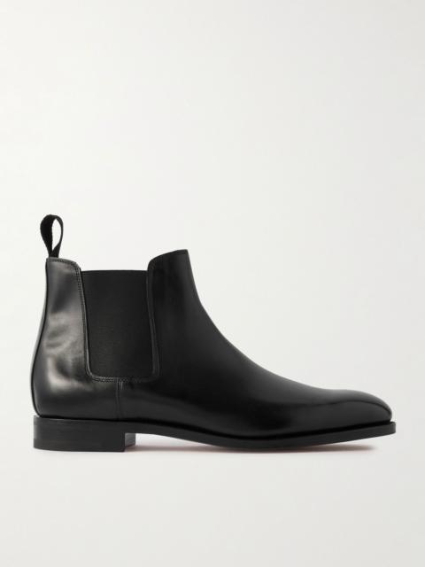 John Lobb Lawry Leather Chelsea Boots Black