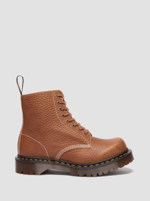 Dr. Martens 1460 Made in England Soft Boa Embossed Leather Bump Toe Boots