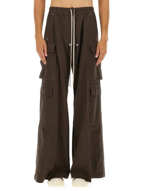 Rick Owens DRKSHDW Rick Owens Drkshdw Men "Double Cargo Jumbo Belas" Pants
