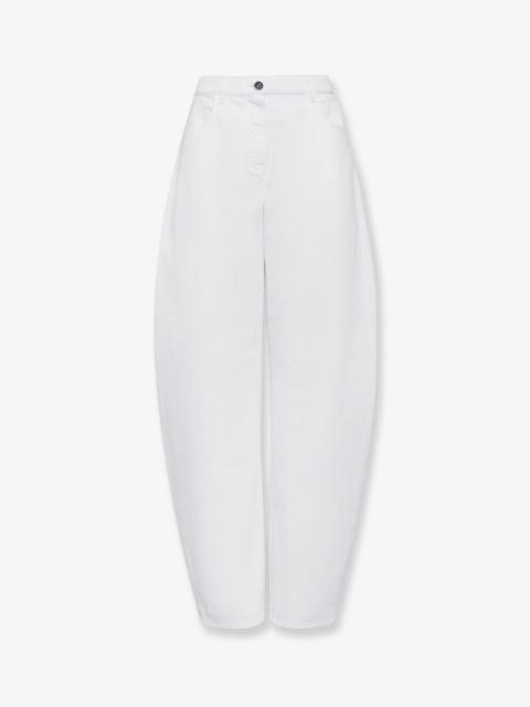 Alaïa Alaia Women Curved Denim Trousers