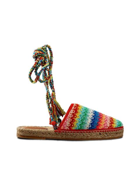 Alanui Over The Rainbow Slip-on Espadrilles