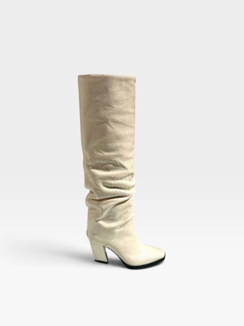 JIMMY CHOO Jimmy Choo Hart Leather Knee Boots