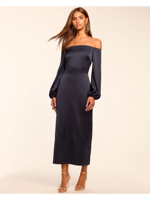 RAMY BROOK Shiyan Off-The-Shoulder Midi Dress