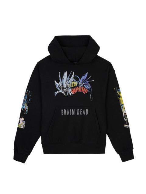 BRAIN DEAD Brain Dead x Aliens Hoodie - Black