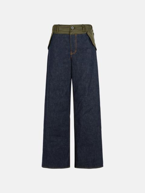 BLUE COTTON JEANS