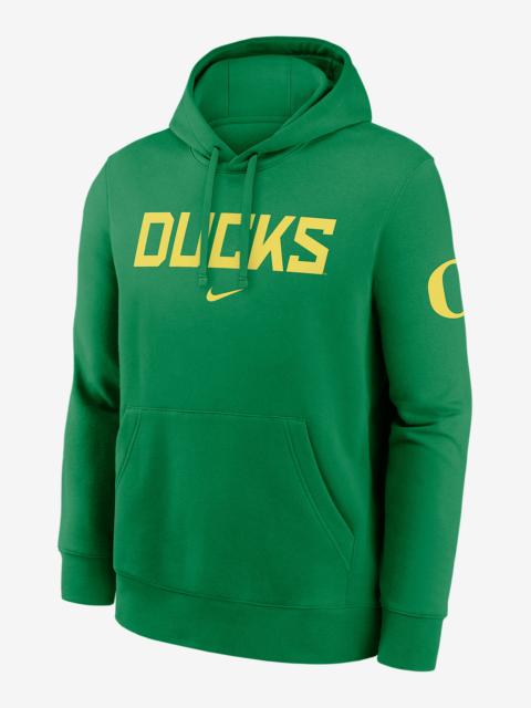 Nike Oregon Club 2-Hit Nickname Men's Nike College Pullover Hoodie