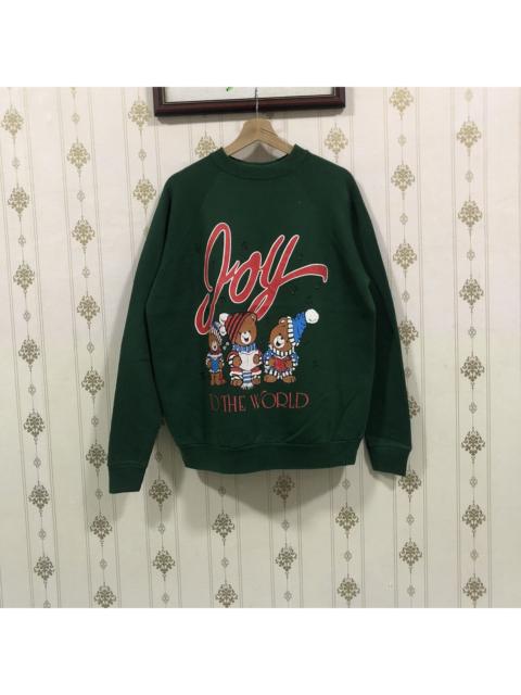 Other Designers Vintage 90s Joy To The World Christmas Song Crewneck