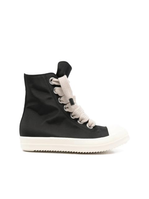 Rick Owens DRKSHDW JUMBOLACE SNEAKERS - BLACK/MILK/MILK