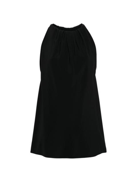 Rick Owens sleeveless georgette blouse