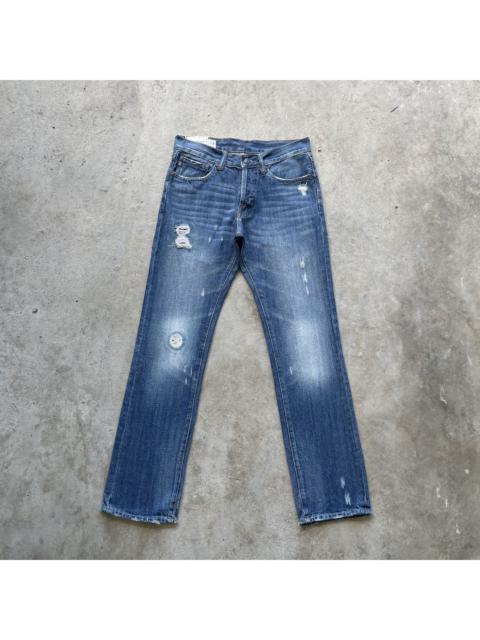 Other Designers Abercrombie & Fitch - W30 Vintage A&F Straight Slim Faded Distressed Jeans Pants