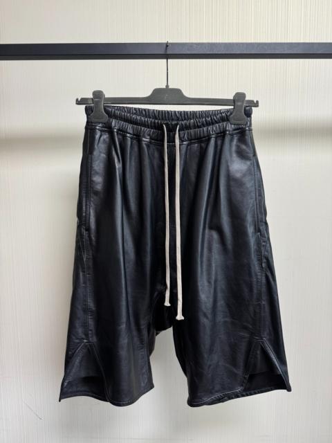 Rick Owens Rick Owens 22FW Leather Shorts