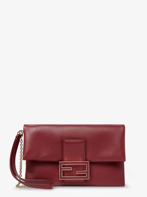 FENDI Fendi Women Mamma Baguette Leather Crossbody Bag
