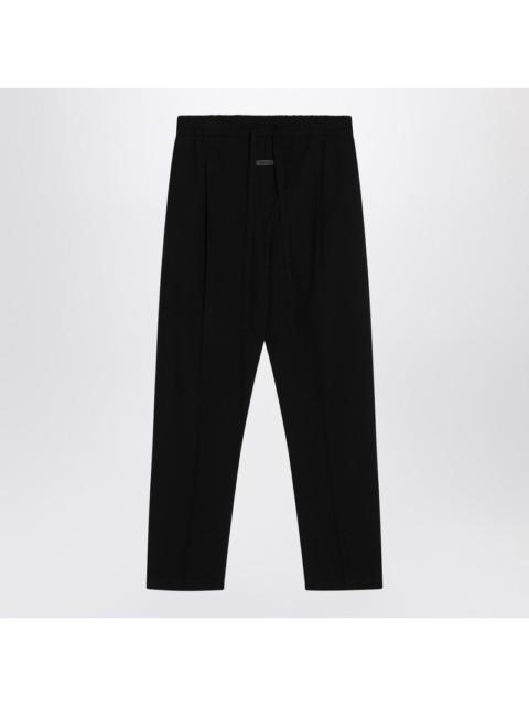 Fear of God Fear Of God Black Cotton And Wool Trousers Men
