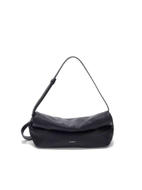 small Rollup leather shoulder bag