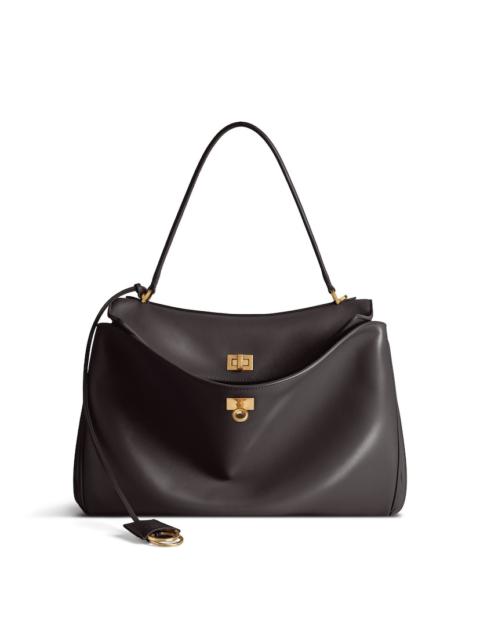 BALENCIAGA Women's Rodeo Medium Handbag in Espresso